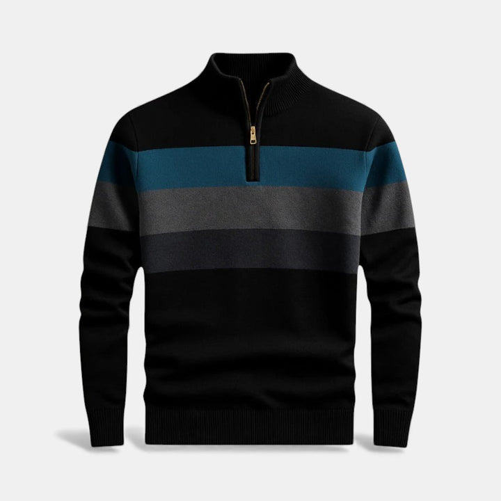 Men’s Quarter Zip Pullover Warmth Timeless Design