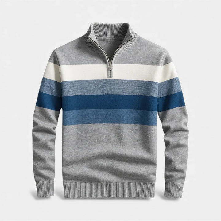 Men’s Quarter Zip Pullover Warmth Timeless Design