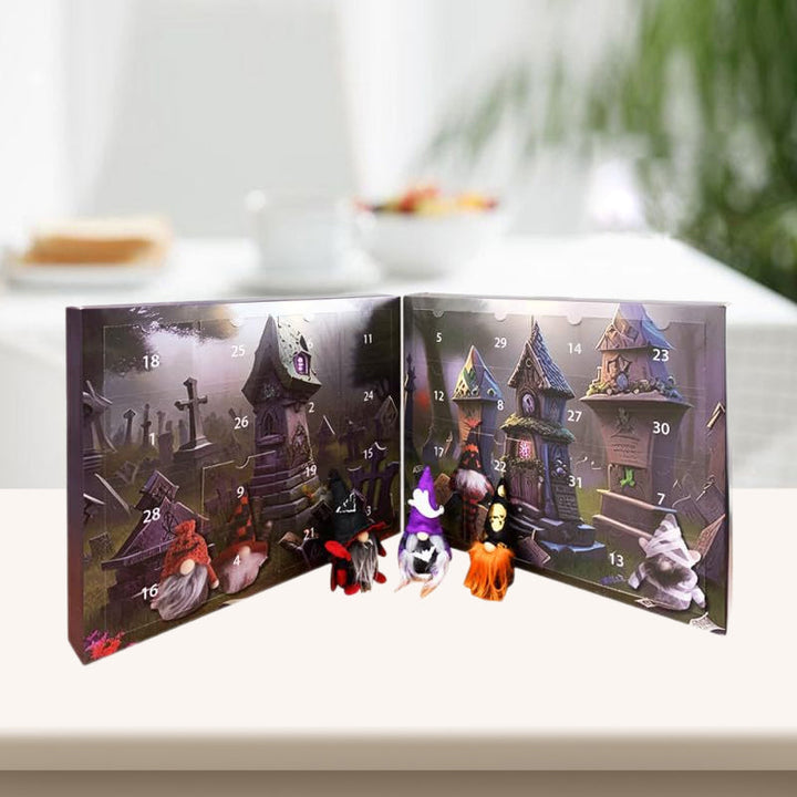 2026 Advent Calendar Gnome - 24 Day Holiday Countdown with Handcrafted Plush Gnomes and Daily Festive Surprises