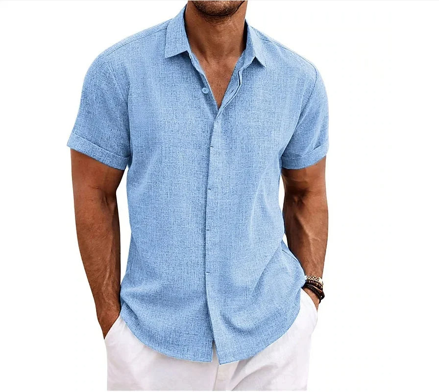 Elian – Linen Men's Shirt