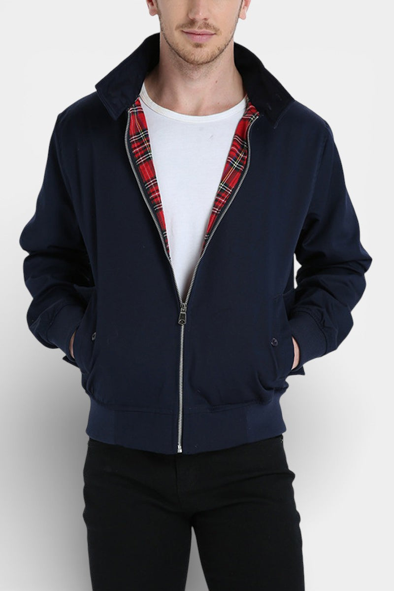 Men’s Comfortable Zip Jacket Classic Fit
