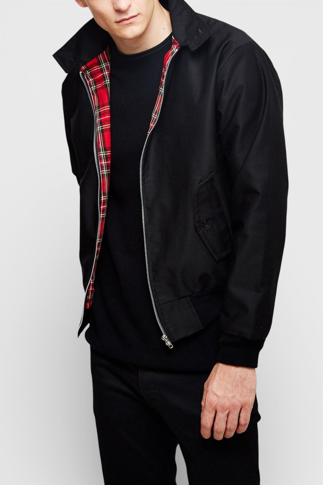 Men’s Comfortable Zip Jacket Classic Fit