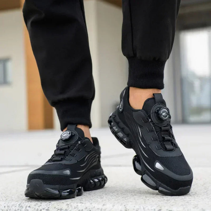 Safety Sneakers with Steel Toe and Dial Closure