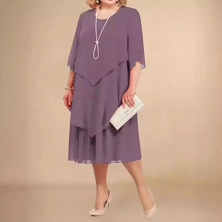 Women's Formal Cocktail Midi Dress