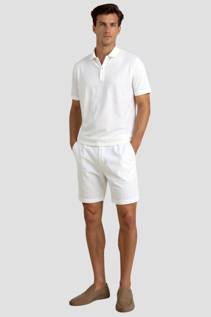 Men's Comfortable Elastic Waist Shorts Casual Home Wear