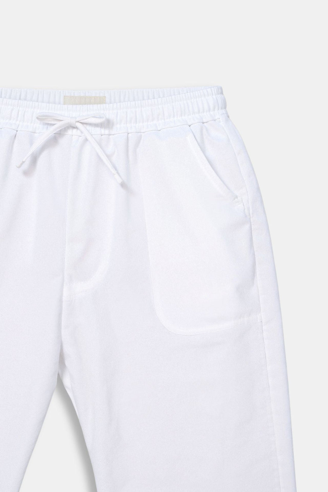 Men's Breathable Cotton Jogging Pants with Drawstring