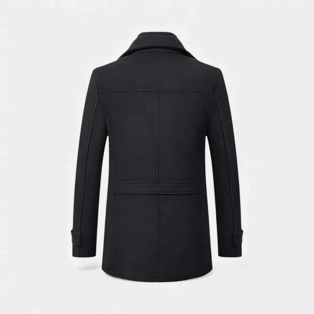 Men’s Winter Coat Wool Blend Warm Elegant Style