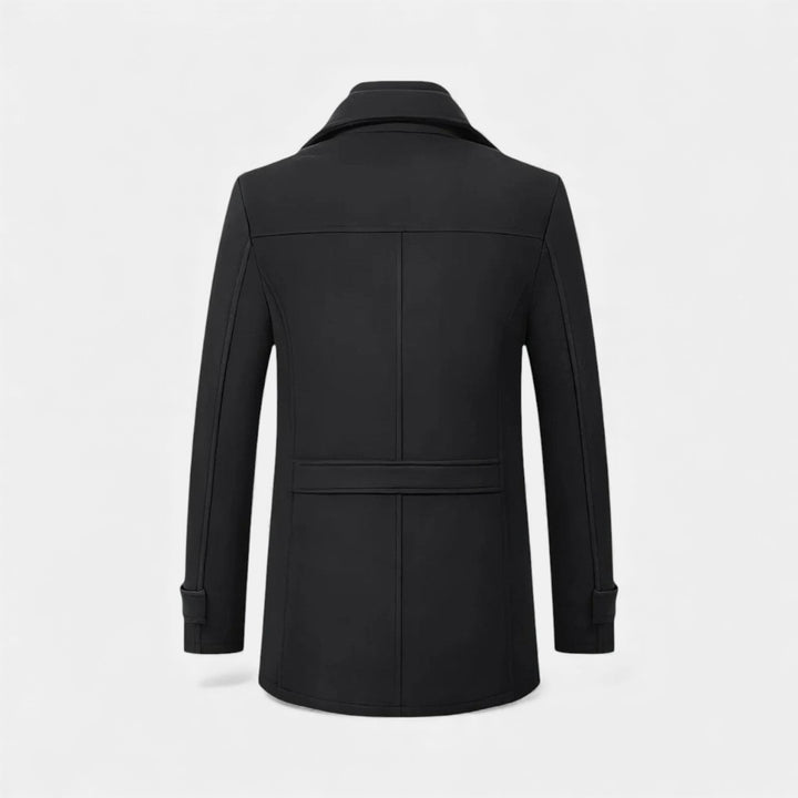 Men’s Winter Coat Wool Blend Warm Elegant Style