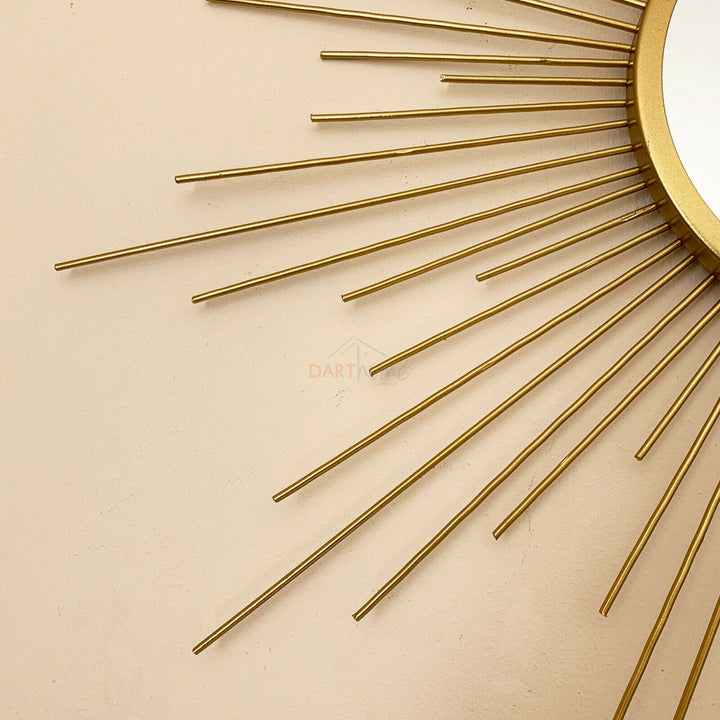 Gold Sunburst Mirror 60cm