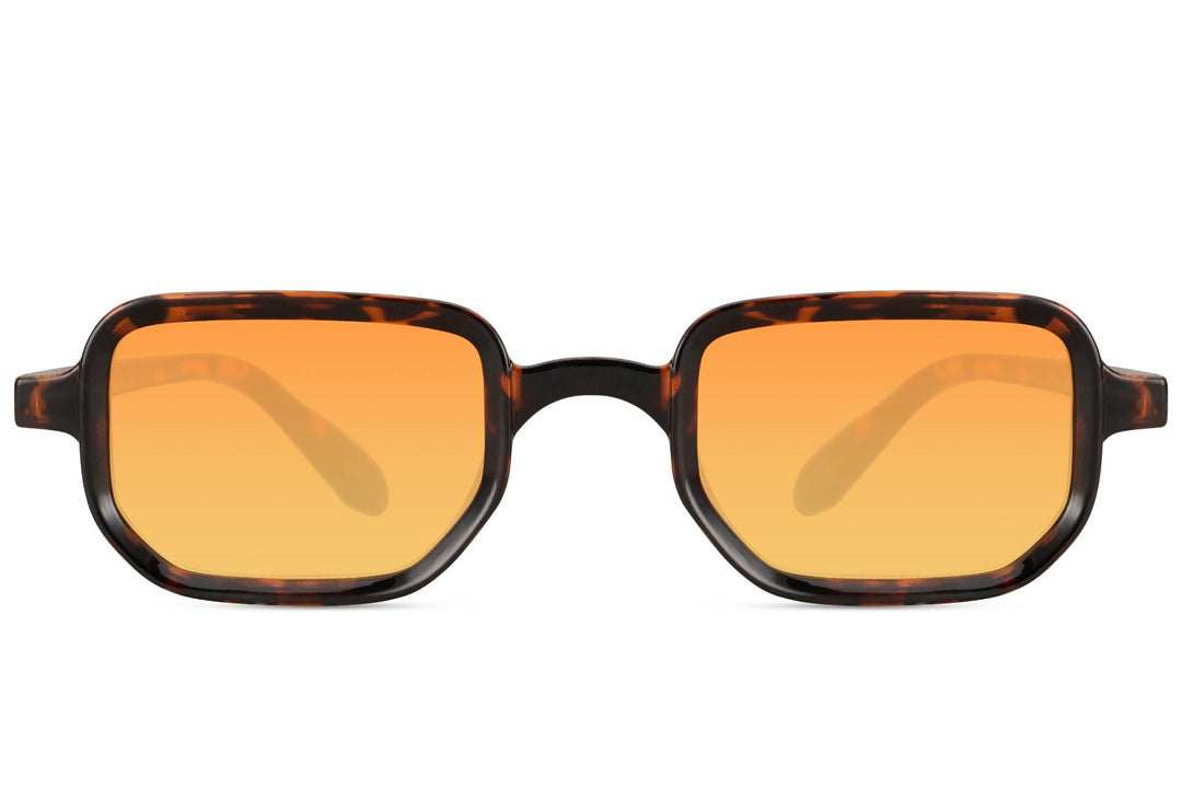 Men's Polycarbonate Sunglasses Rectangular Frame Stylish