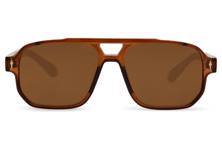 Men's Polycarbonate Aviator Sunglasses Retro Style Fashion