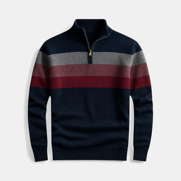 Men’s Quarter Zip Pullover Warmth Timeless Design