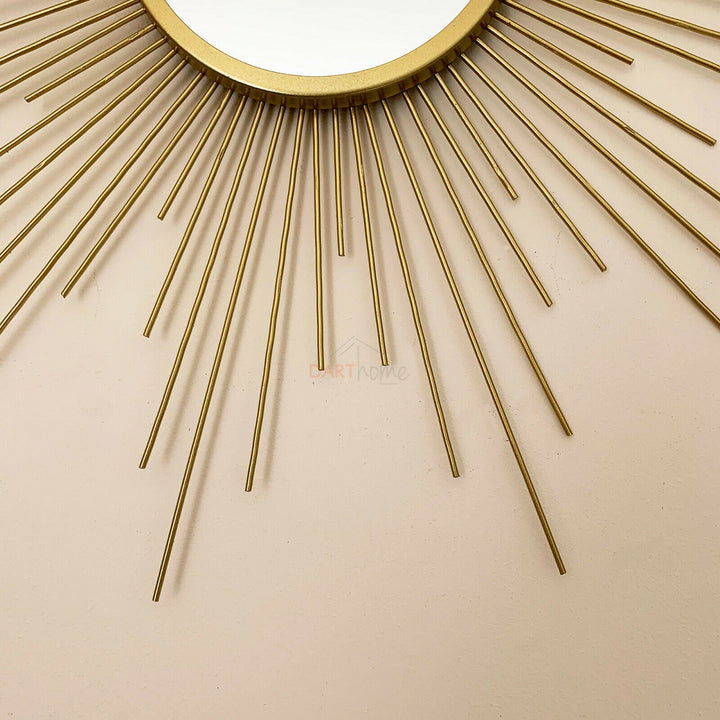 Gold Sunburst Mirror 60cm