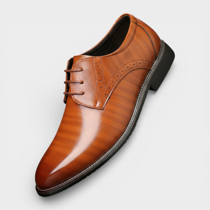Men’s Dress Shoes Leather Comfort Classic Brogue Style