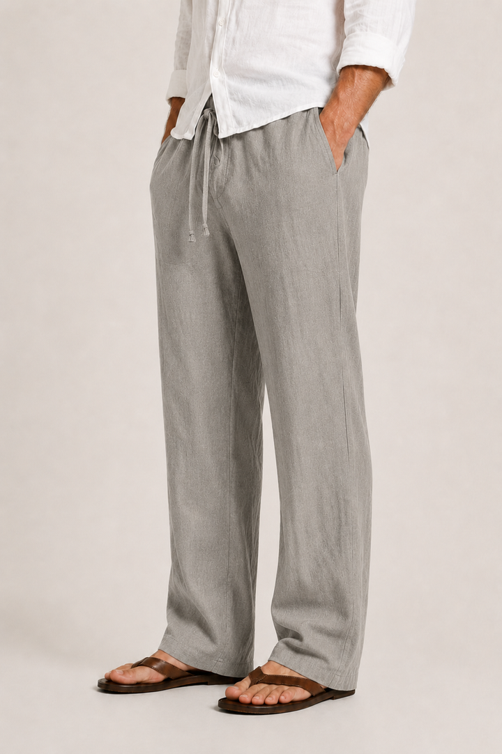 Men's Linen Pants - Relaxed Comfort Timeless Summer Style
