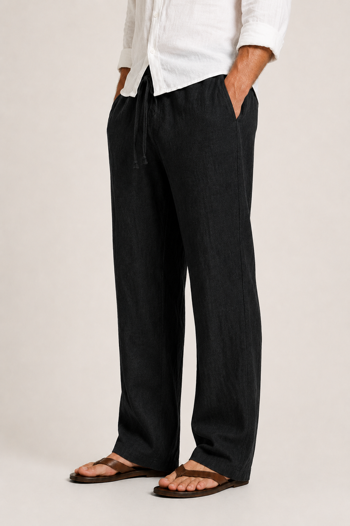 Men's Linen Pants - Relaxed Comfort Timeless Summer Style