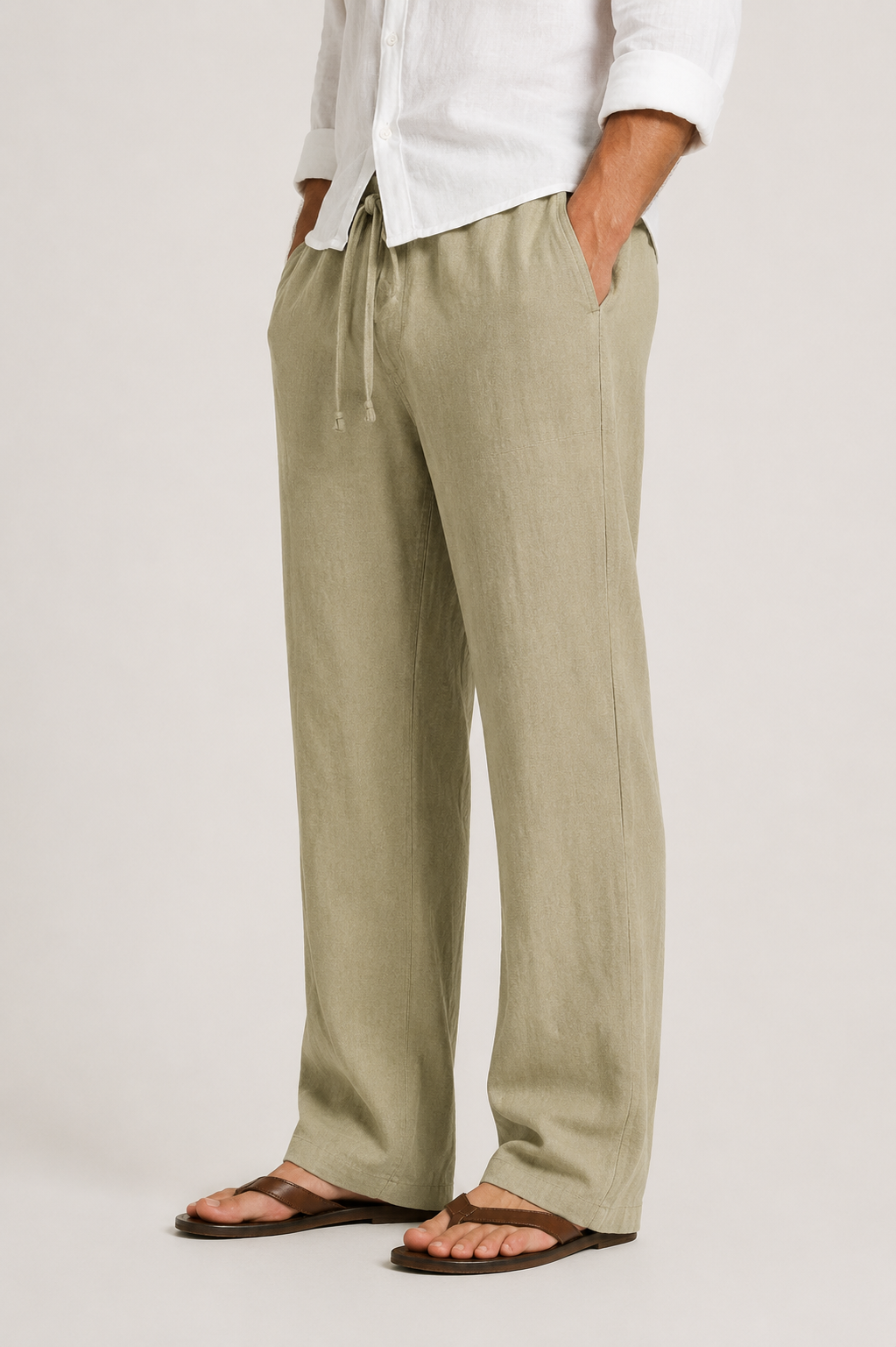 Men's Linen Pants - Relaxed Comfort Timeless Summer Style