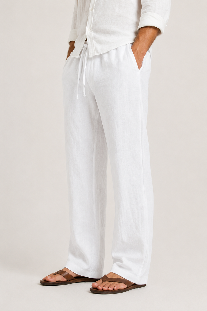 Men's Linen Pants - Relaxed Comfort Timeless Summer Style