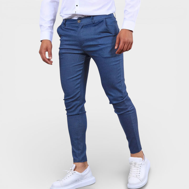 Men’s Classic Chino Pants Straight Fit Timeless Elegance