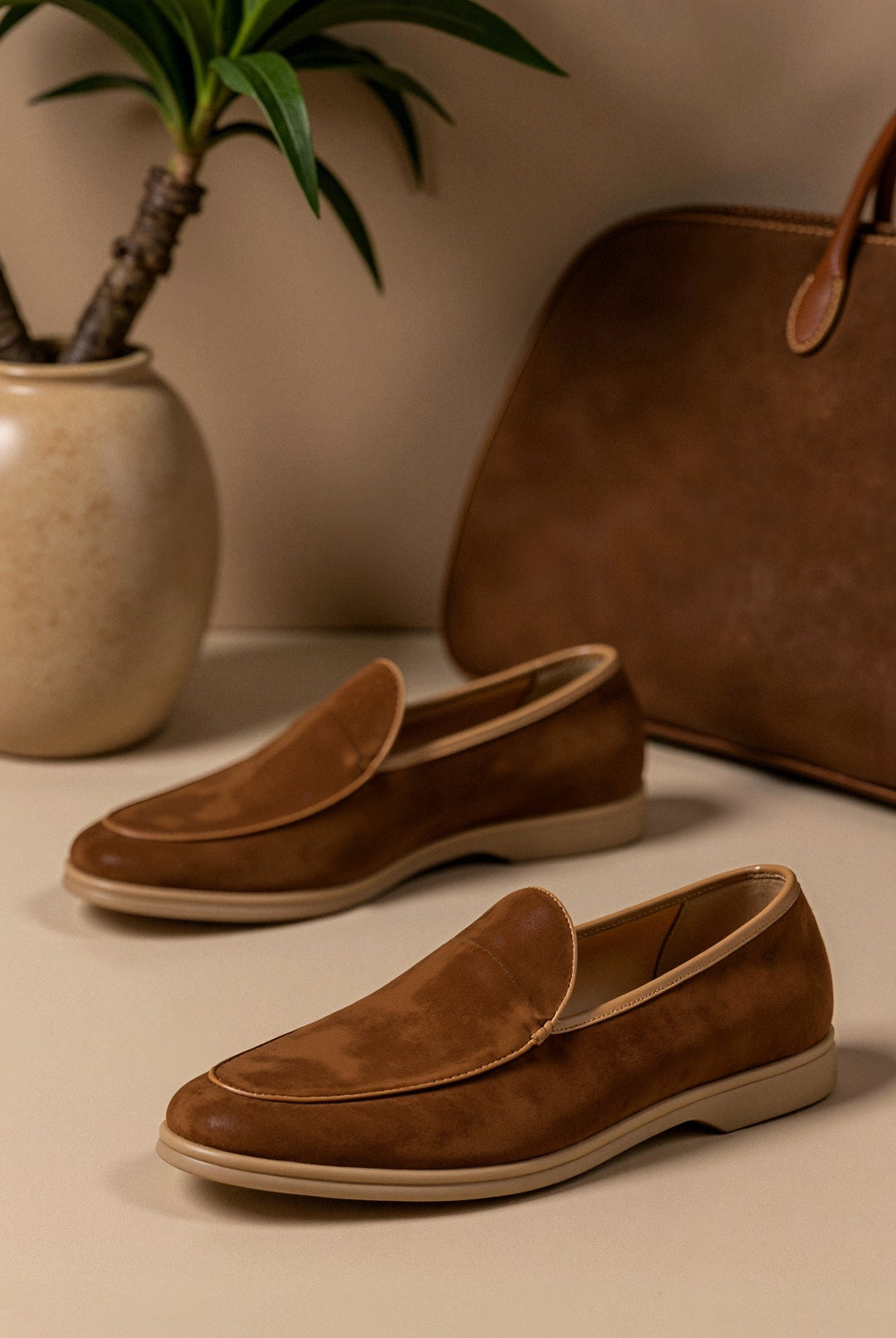Men's Premium Nubuck Loafers Comfortable Casual Shoes