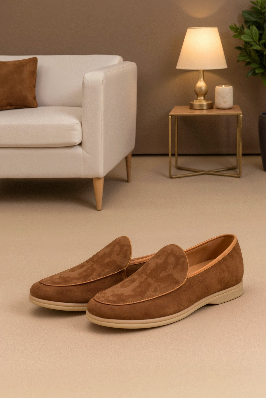 Men's Premium Nubuck Loafers Comfortable Casual Shoes