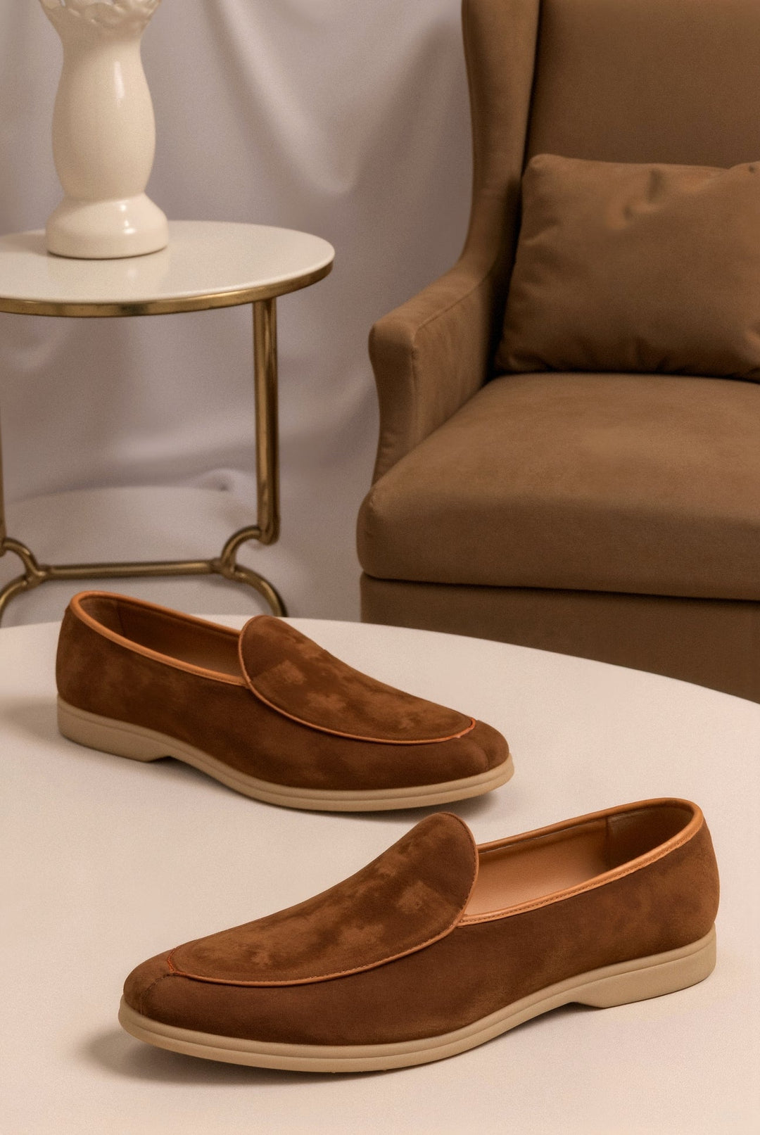 Men's Premium Nubuck Loafers Comfortable Casual Shoes