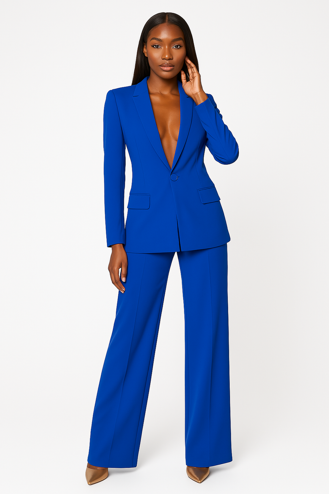 Women's Blazer & Pants Set – Stylish Office Outfit