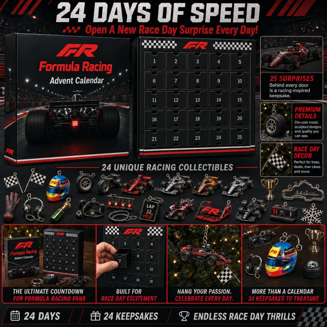 Formula Racing Advent Calendar – 24 Days of Racing Surprises