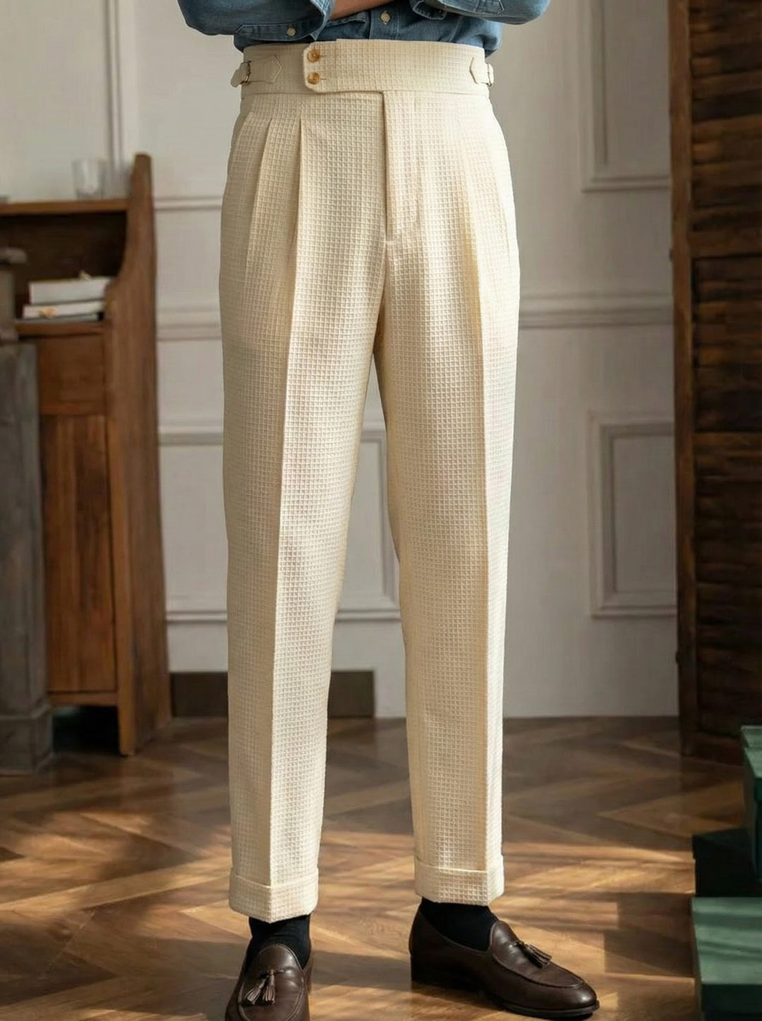 Men’s Trousers Tailored Fit Comfort Classic Style