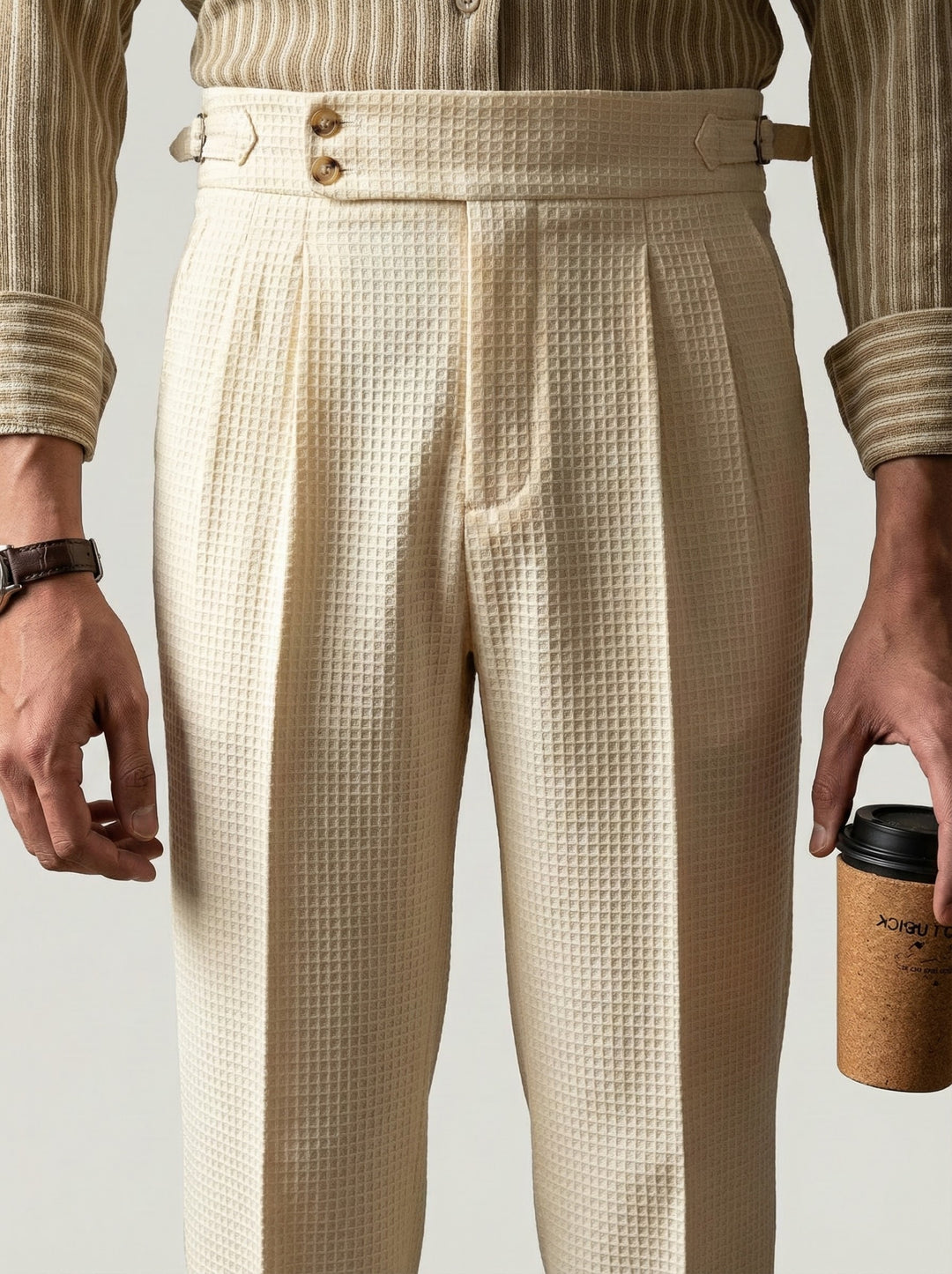 Men’s Trousers Tailored Fit Comfort Classic Style