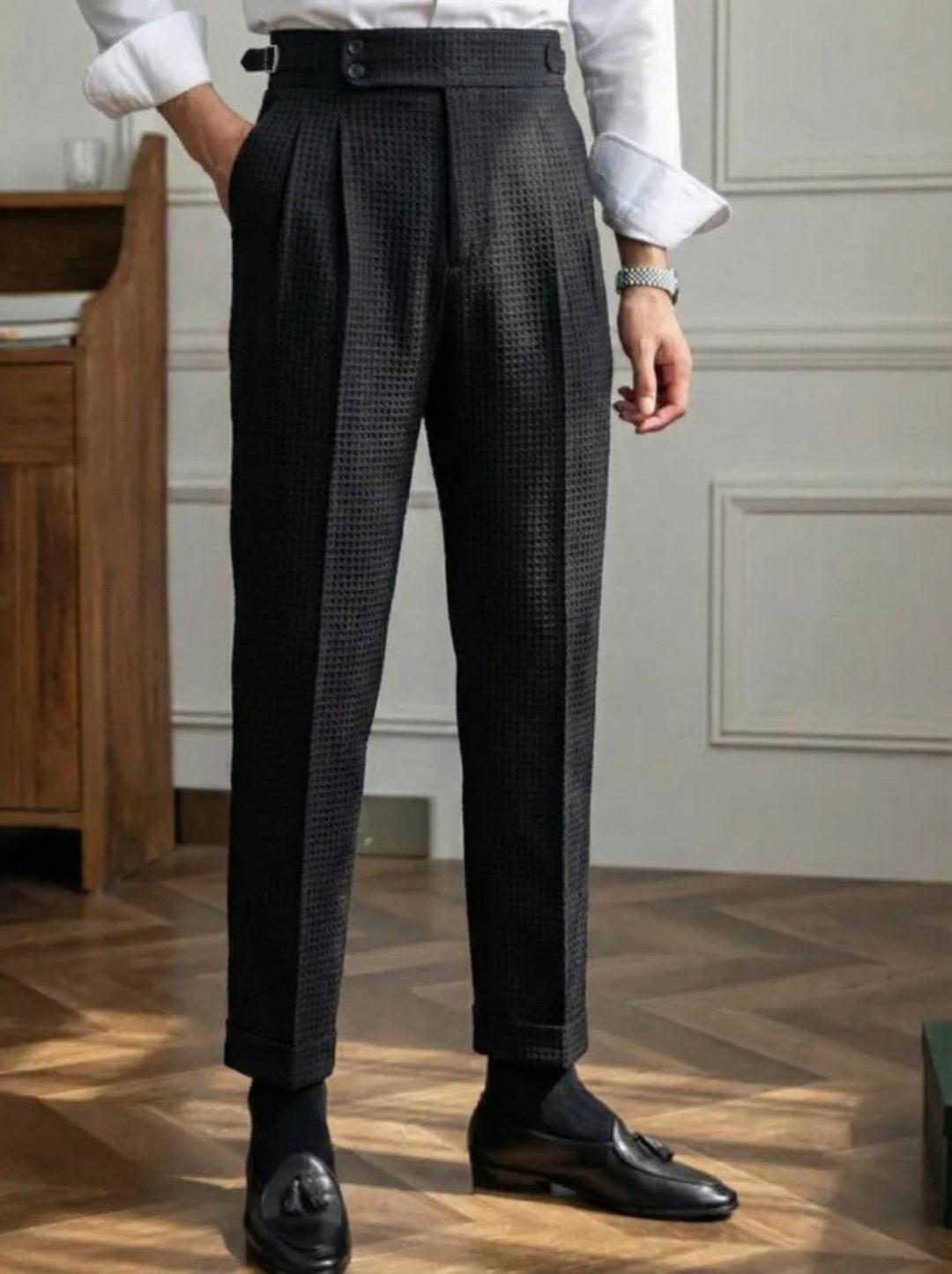 Men’s Trousers Tailored Fit Comfort Classic Style