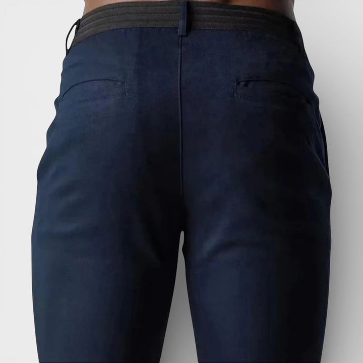 Men’s Trousers Stretch Fabric Comfort Classic Fit