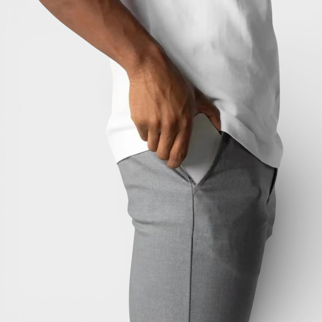 Men’s Trousers Stretch Fabric Comfort Classic Fit