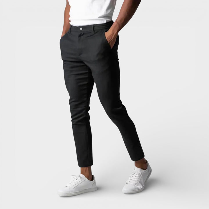 Men’s Trousers Stretch Fabric Comfort Classic Fit