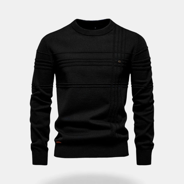 Men’s Classic Crew Neck Pullover Everyday Wear