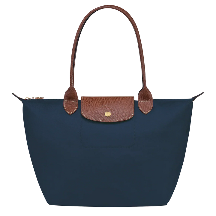 Women's Navy Blue Medium Nylon Tote Bag