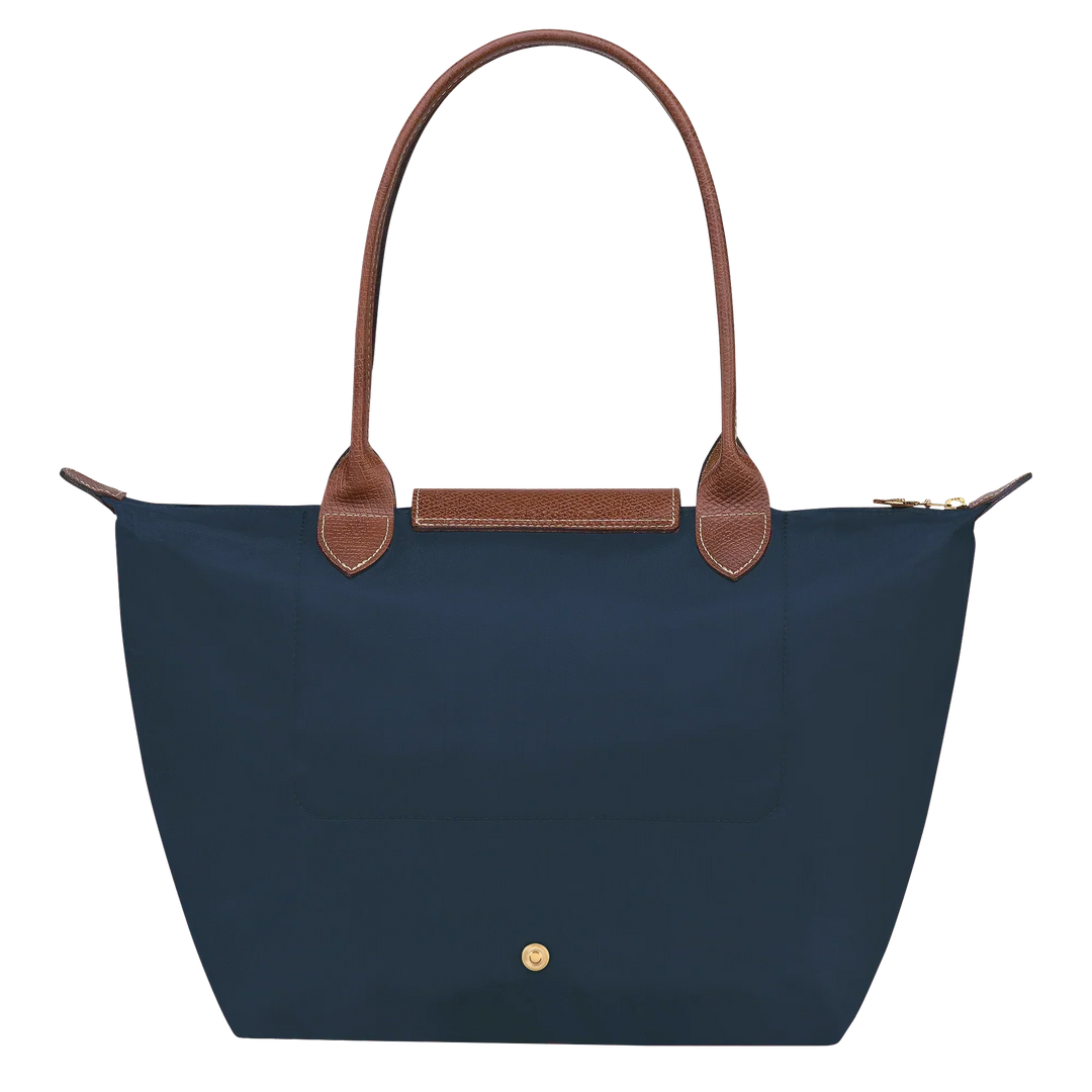 Women's Navy Blue Medium Nylon Tote Bag