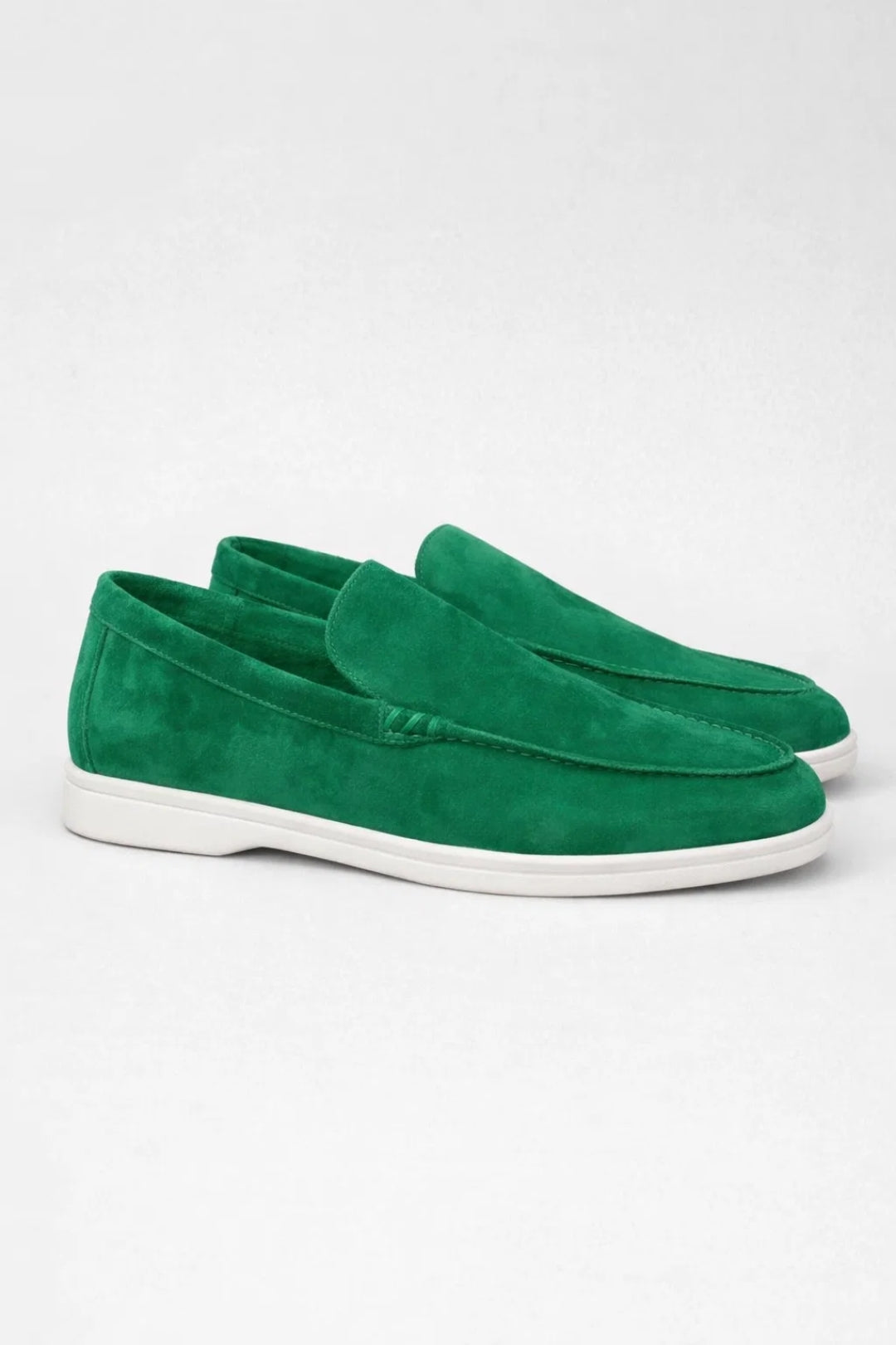 Men's Lightweight Vegan Suede Slip-On Loafers Casual Comfort Shoes