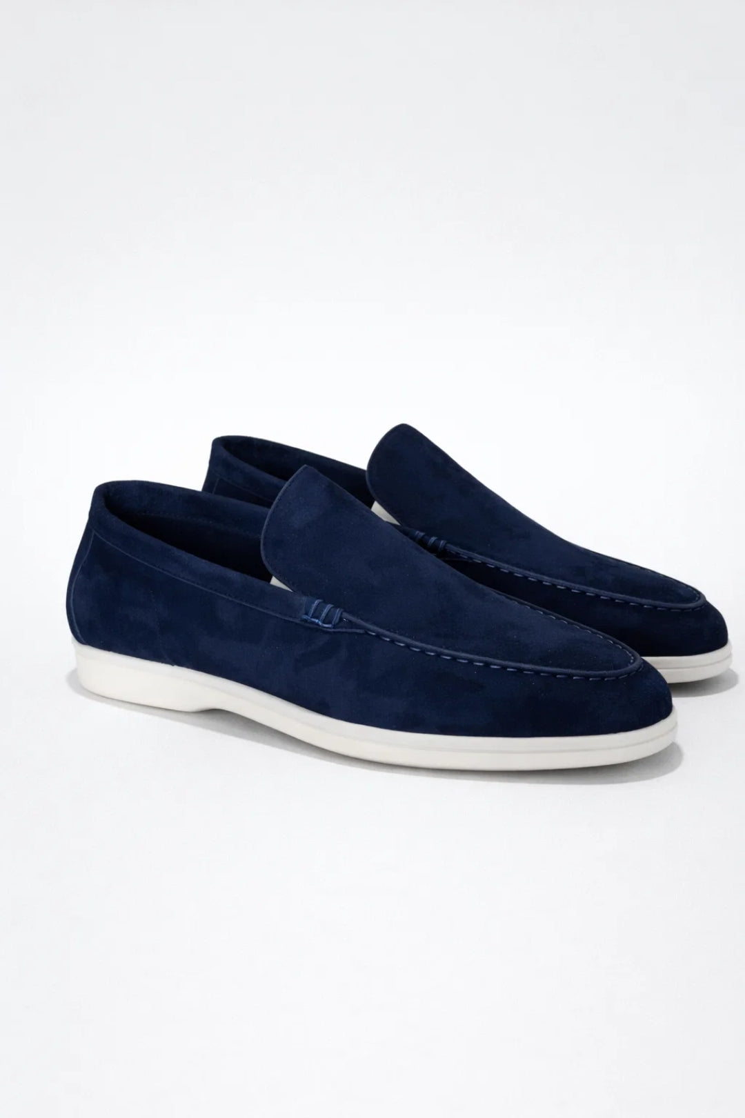 Men's Lightweight Vegan Suede Slip-On Loafers Casual Comfort Shoes