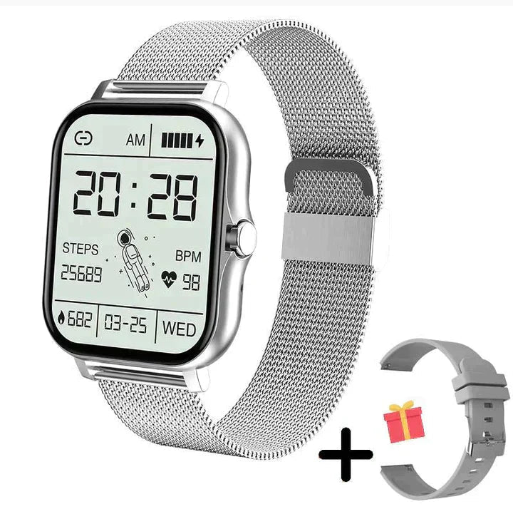 Smartwatch with Fitness Tracking, Bluetooth Calling, and Health Monitoring