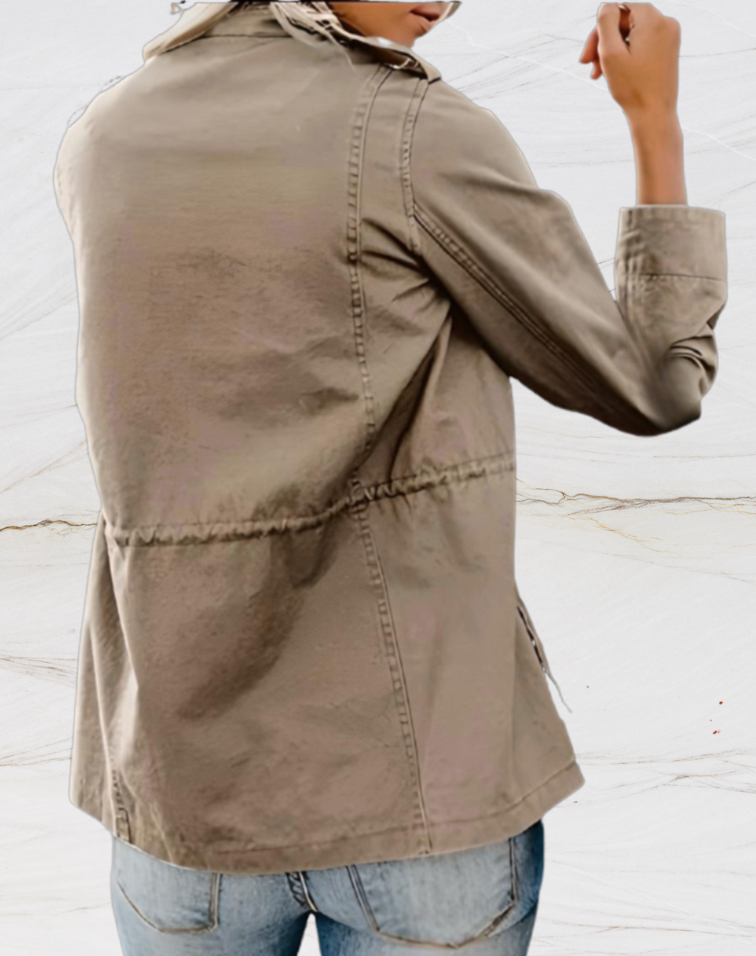 Elegant Lightweight Jacket with Button Details for Everyday Use