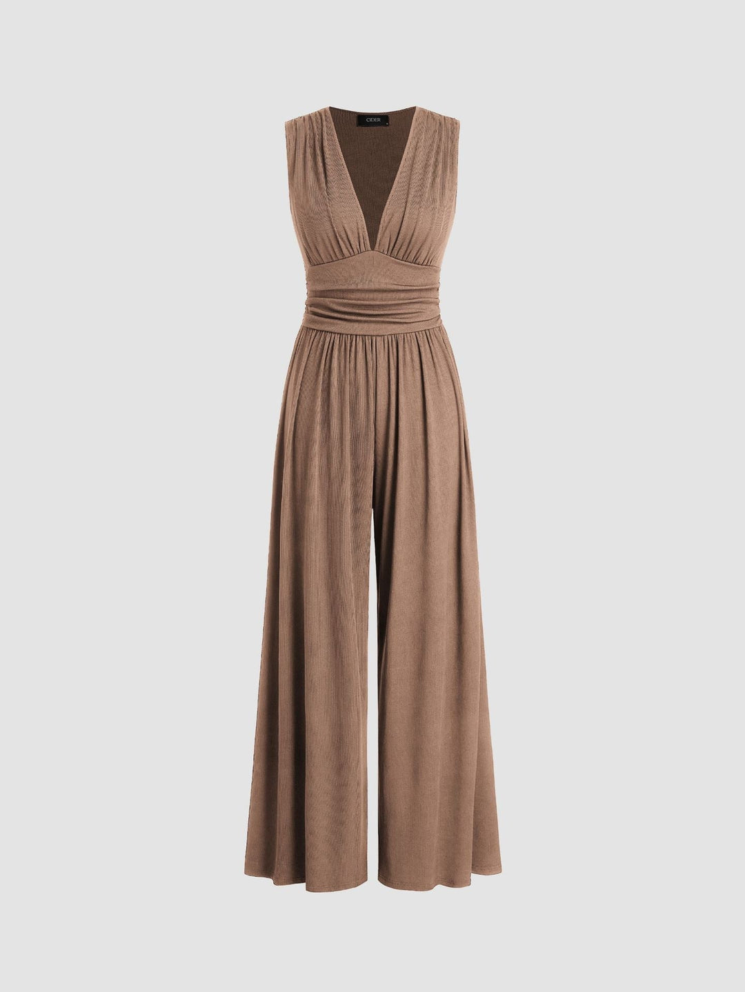 Chic Sleeveless Wide-Leg Jumpsuit