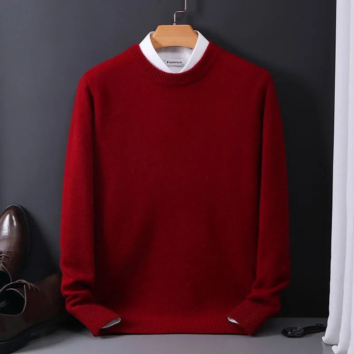 Men's Cashmere Sweater | Soft Fine Knit | Classic & Warm