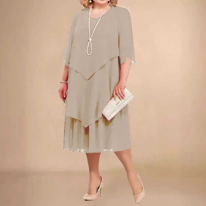 Women's Formal Cocktail Midi Dress