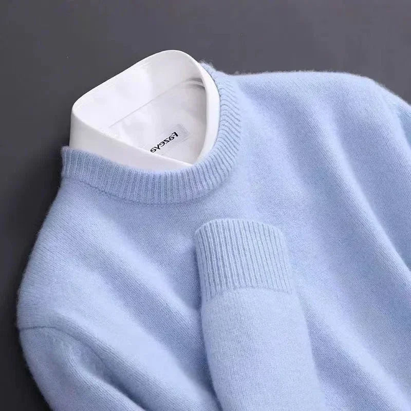 Men's Cashmere Sweater | Soft Fine Knit | Classic & Warm