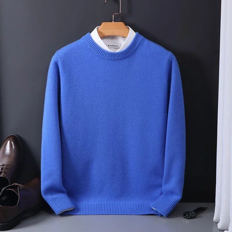 Men's Cashmere Sweater | Soft Fine Knit | Classic & Warm