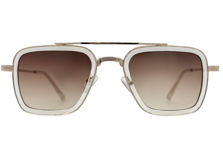 Men's Premium Metal Frame Aviator Sunglasses Retro Style