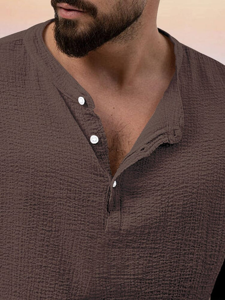 Men's Lightweight Relaxed Lounge Suit Two-Piece Set