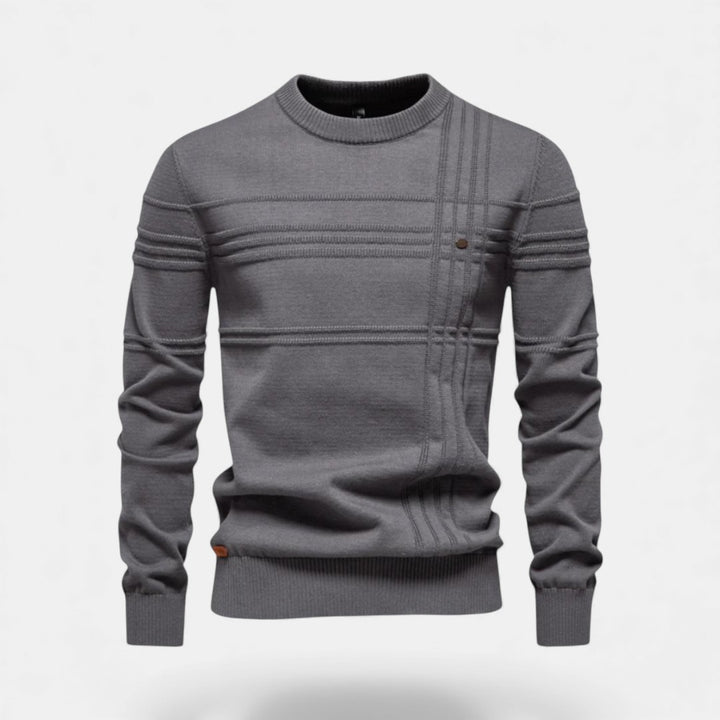 Men’s Classic Crew Neck Pullover Everyday Wear
