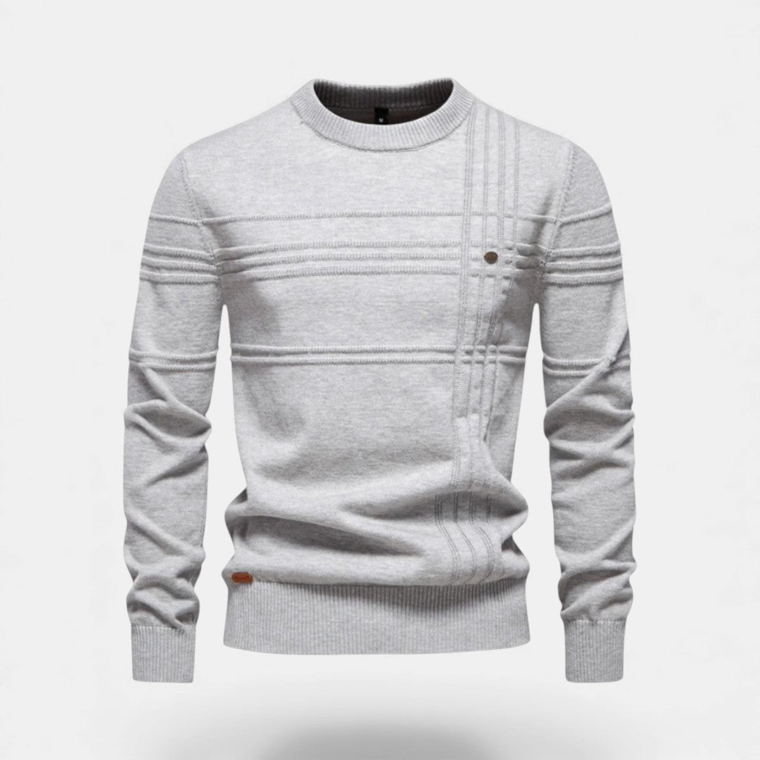 Men’s Classic Crew Neck Pullover Everyday Wear